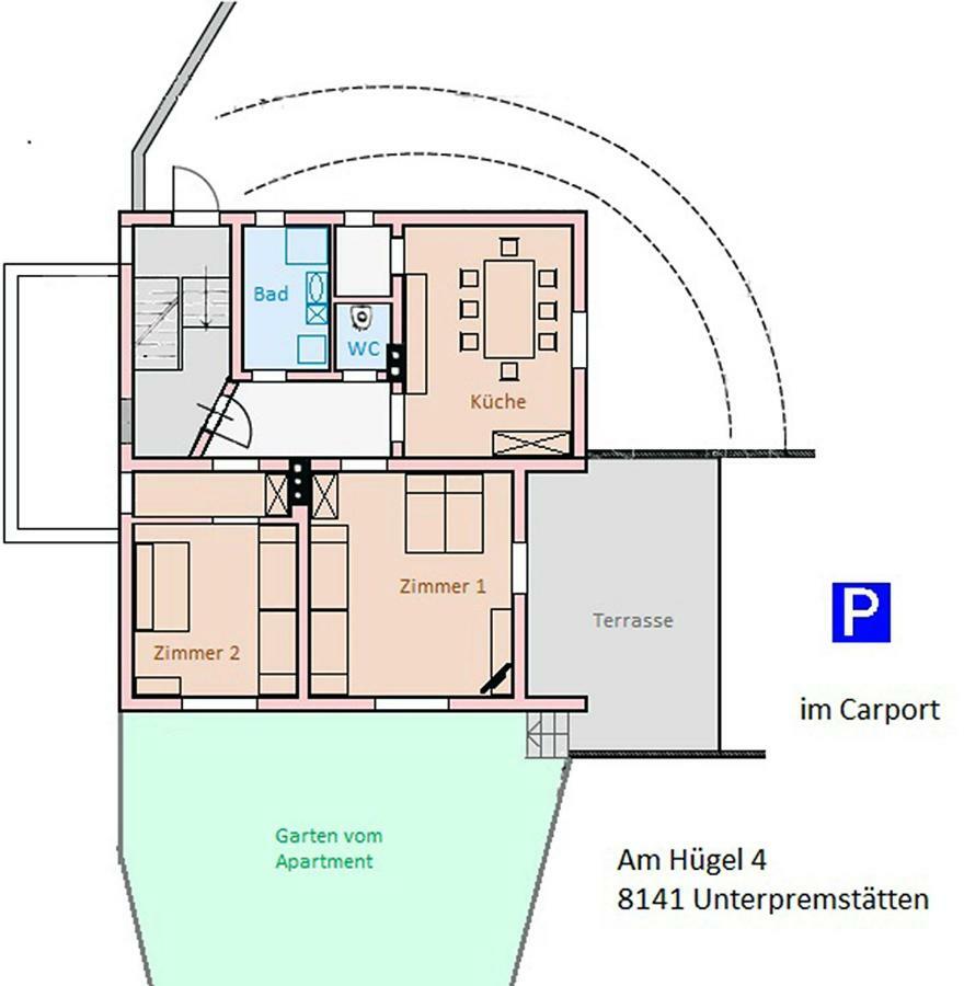 Pm-Apart Premstaetten Unterpremstaetten Ngoại thất bức ảnh